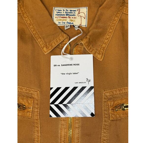 Free People Copper Rust Utility Zip Jumpsuit - Picture 7 of 7